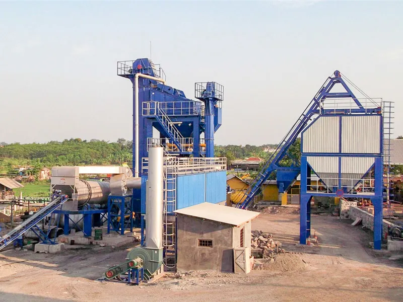1 set RD125 asphalt mixing plant was delivered to a large road and bridge company in Zambia